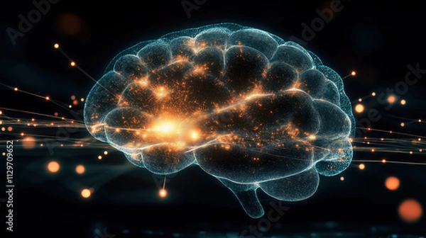 Fototapeta Brain Neural Networks