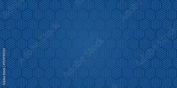 Obraz blue Chinese pattern oriental background for Chinese new year celebration