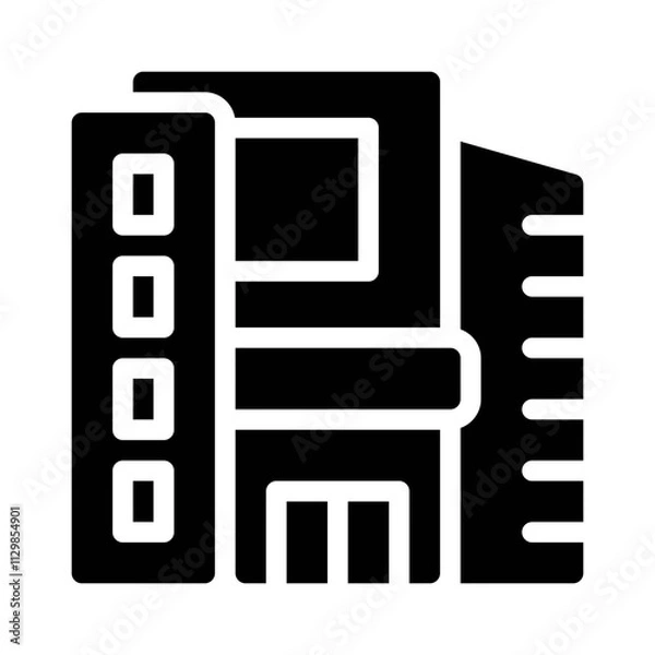 Obraz office glyph icon