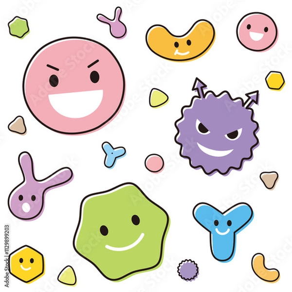 Fototapeta 元気な腸内細菌