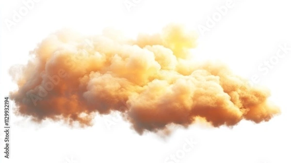 Obraz Golden Cloud Formation: A Breathtaking Celestial Display