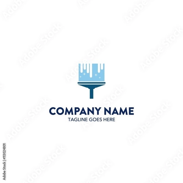 Fototapeta Cleaning & Maintenance Logo