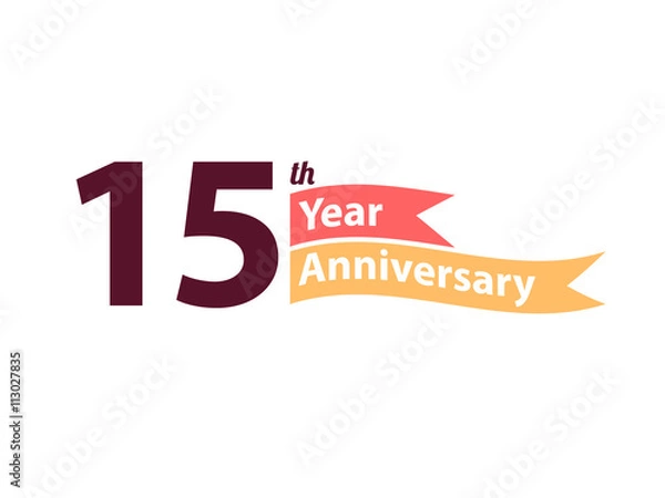 Obraz Anniversary Logo