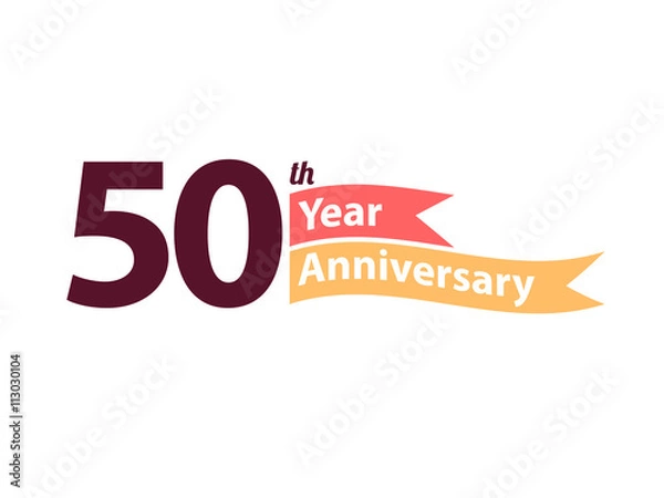 Obraz Anniversary Logo