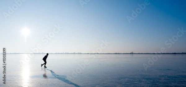 Obraz ice skating