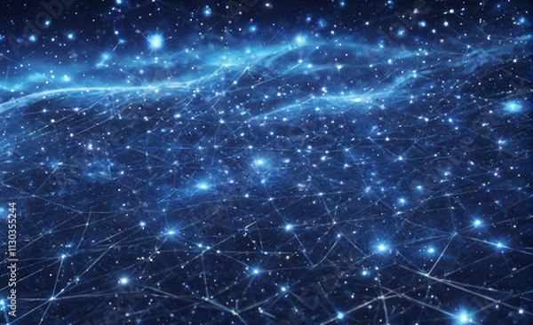 Obraz background with stars