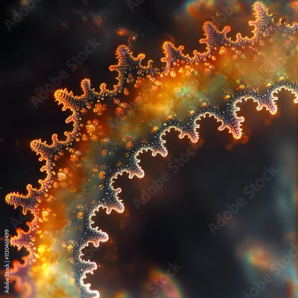 Obraz The Ancient Chaos declares mandelbrot rainbows and everyone cheered