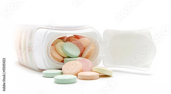 Fototapeta Antacid Tablets