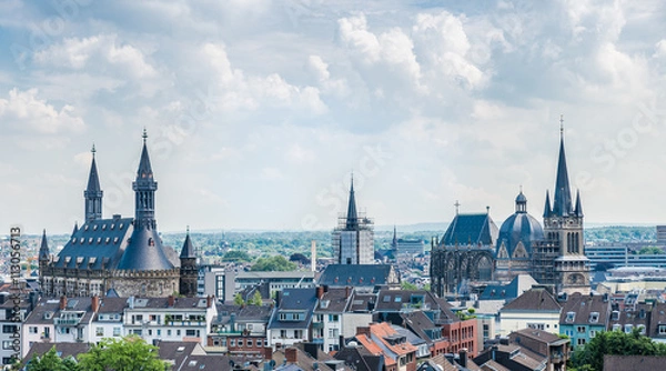 Obraz Akwizgran latem