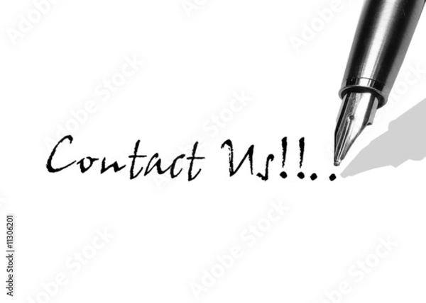 Fototapeta Contact Us