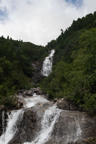 Obraz Waterfall near Stausee