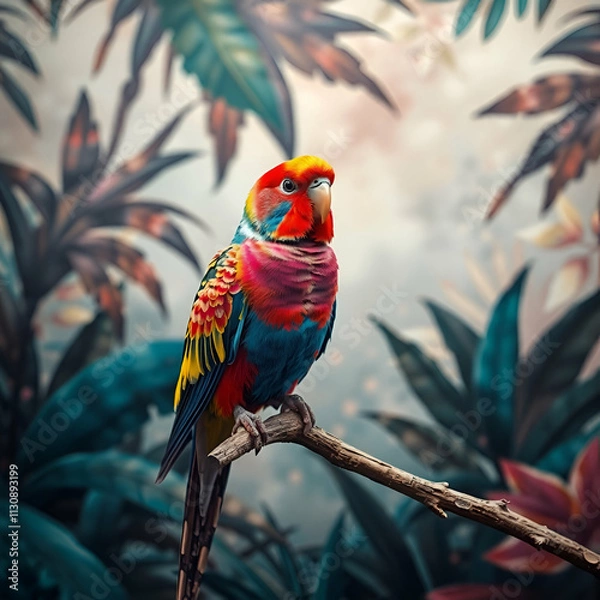 Obraz blue and yellow macaw