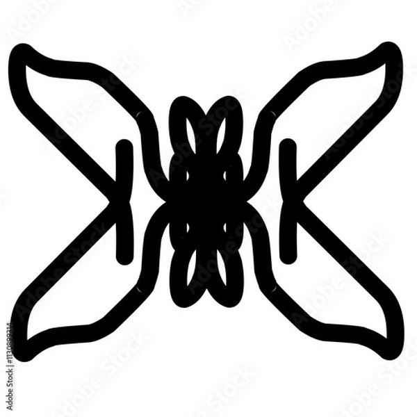 Obraz Butterflies are like spider