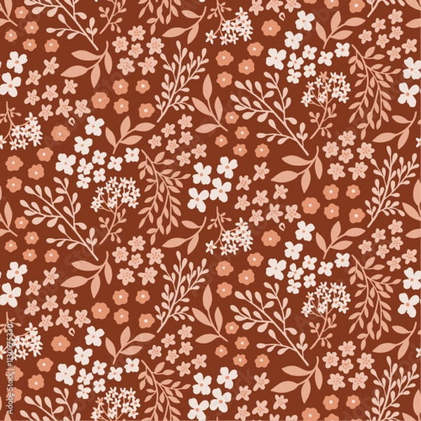 Obraz PAttern Floral Floral Design Textile Vector