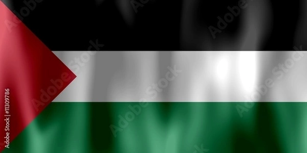 Obraz flaga flaga palestyny