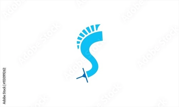 Obraz cleaning spartan service logo