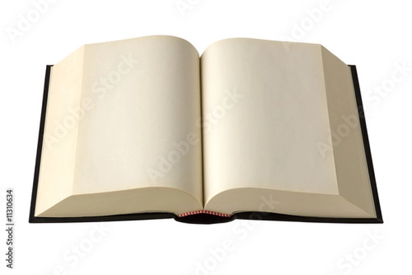 Obraz Libro aperto con pagine bianche