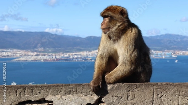 Obraz Gibraltar monkeys