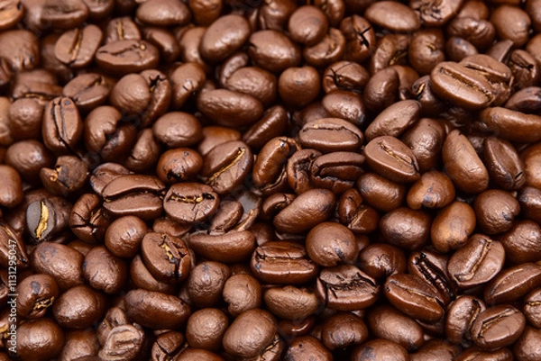 Obraz Generated image Coffee beans