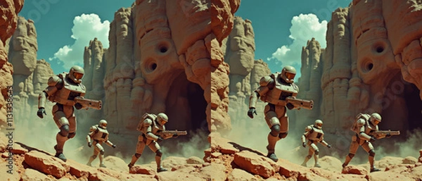 Obraz 3D SBS Side By Side Stereoscopic image