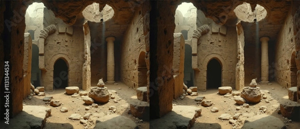 Obraz 3D SBS Side By Side Stereoscopic Image