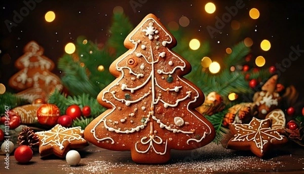 Fototapeta Święta. Boże Narodzenie. Merry Christmas. Mikołaj. Prezenty. 