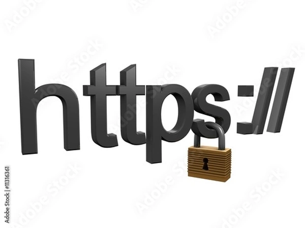 Obraz Https secure