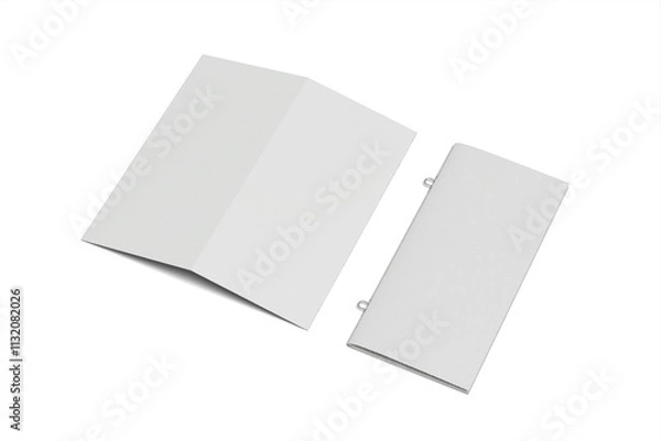 Obraz DL Bifold Brochure Mockup