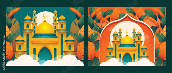 Obraz Vector Ramadan Kareem Islamic background