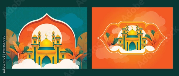 Obraz Vector Ramadan Kareem Islamic background