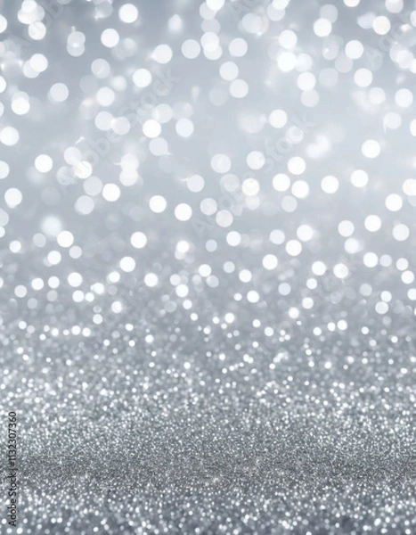 Obraz Glimmering Silver Texture for Creative Backgrounds