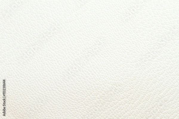 Fototapeta White leather background or texture