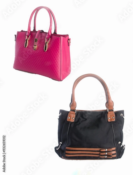 Obraz handbag isolated on white