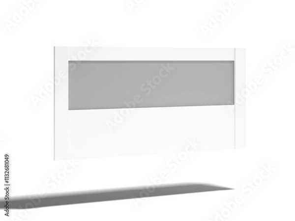 Fototapeta Bed headboard. The best image for inspiration on the latest trends in current seasonal designs.