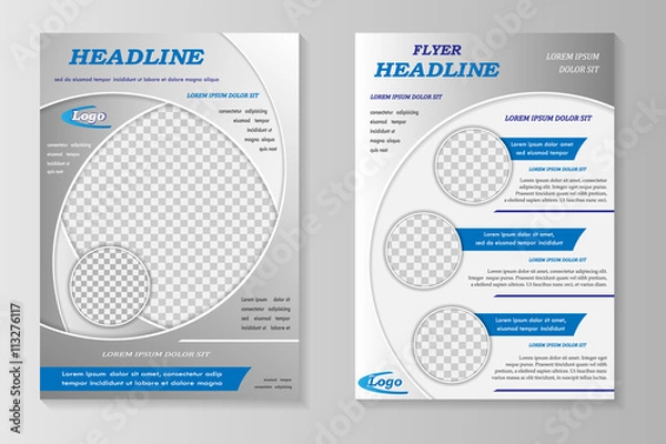 Obraz Business brochure or cover