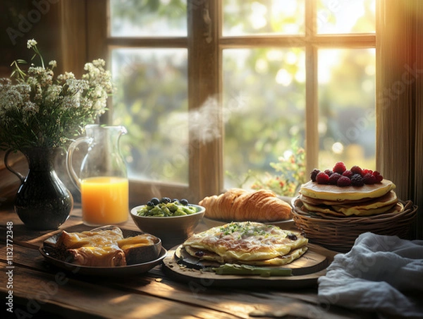 Obraz breakfast on the table