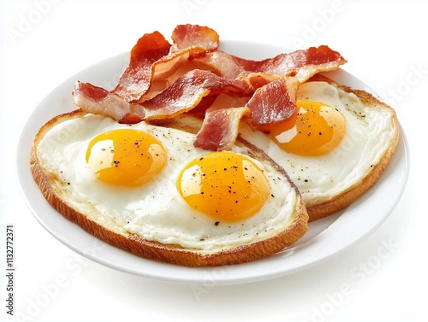 Obraz bacon and eggs