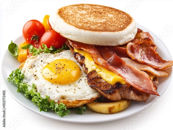 Obraz bacon and breakfast