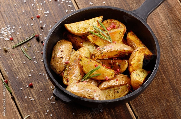 Obraz Pan Fried potatoes