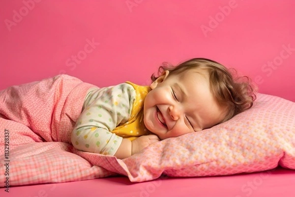 Obraz little child sleeping