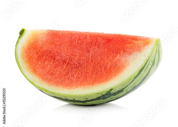 Obraz watermelon on white background