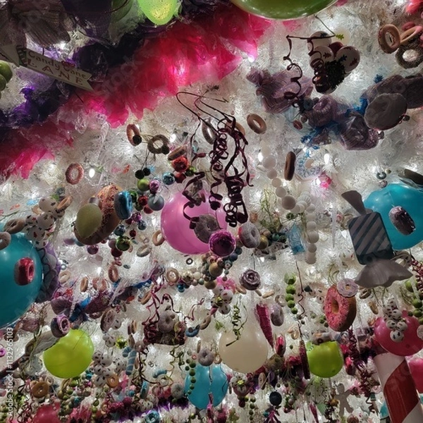 Obraz christmas tree decoration