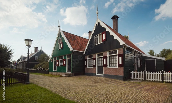 Fototapeta dutch house