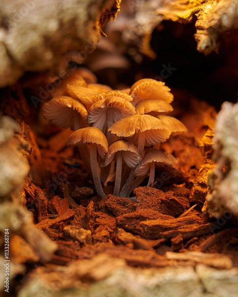 Obraz mushroom in the tree