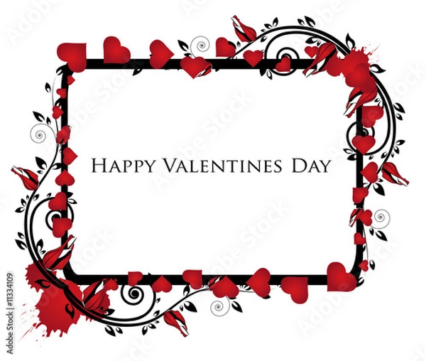 Obraz valentine illustration