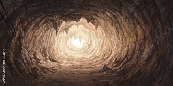 Obraz Wewnątrz jaskini