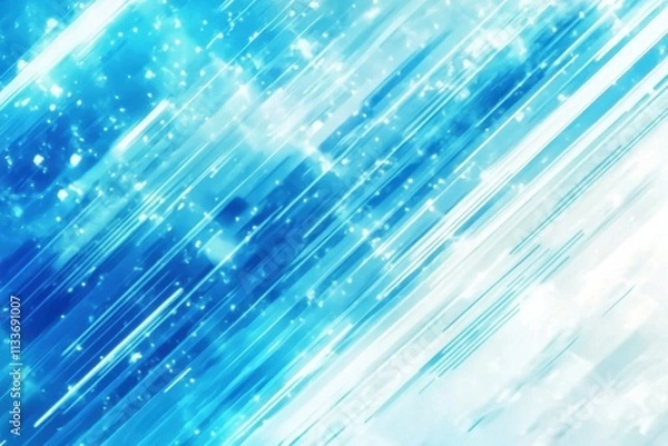 Fototapeta Speed lines in anime convey energy and action.