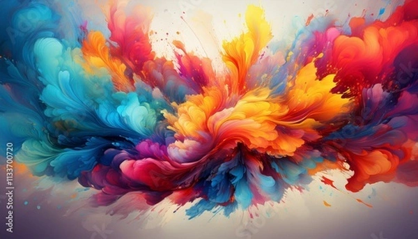 Obraz A symphony of shades that captivates and inspires.  