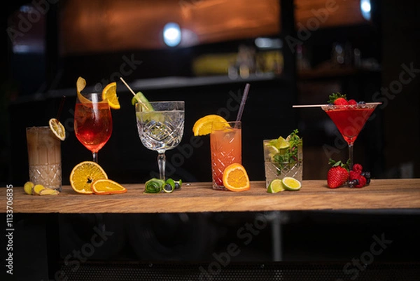 Fototapeta Cocktail Bar