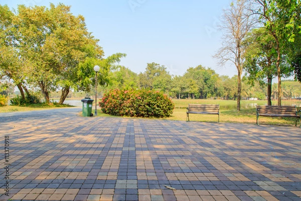 Obraz walkway design
